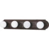 Nuvo 60/305 4 Light-Vanity & Wall Old Bronze 24""W X 4.75""H