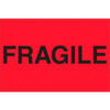 Tape Logic® Labels with ""Fragile"" Print 3""L x 2""W Fluorescent Red Roll of 500