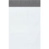 Global Industrial™ Poly Mailers with Tear Strip 9""W x 12""L 2.5 Mil White 500/Pack