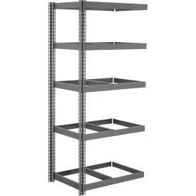 Global Industrial 5 Shelf Extra Heavy Duty Boltless Shelving Add On 36""W x 24""D x 72""H No Deck