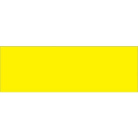 Tape Logic® Rectangular Inventory Paper Labels 9""L x 3""W Fluorescent Yellow Roll of 250