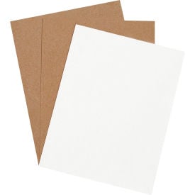 Global Industrial Chipboard Pads 11""L x 8-1/2""W White 960/Pack
