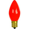 Sunlite® Incandescent Bulb with E17 Intermediate Base 7W 120V Red Pack of 25