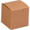 Global Industrial Gift Boxes 2""L x 2""W x 2""H Kraft 200/Pack