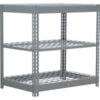 Global Industrial 3 Shelf Standard Duty Boltless Shelving Starter 48""W x 18""D x 36""H Wire Deck