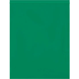 Global Industrial™ Reclosable Poly Bags 12""W x 15""L 2 Mil Green 1000/Pack