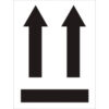 Tape Logic® Arrow Labels 4""L x 3""W Fluorescent Green Roll of 500