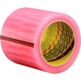 Scotch® 821 Label Protection Tape 4"" x 72 Yds. 2.5 Mil Pink
