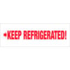 Tape Logic® Carton Sealing Tape Keep Refrigerated 2"" x 110 Yds. 2.2 Mil Red/White