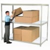 Global Industrial 3 Shelf Heavy Duty Boltless Shelving Starter 96""Wx24""Dx96""H Laminate Deck USA