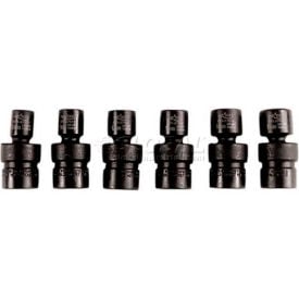 Metric Impact Flex Socket Set 3/8"" Drive 6 Point Short 10 Piece