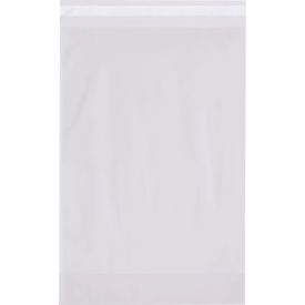 Global Industrial™ Resealable Gusseted Poly Bags 12""W x 4""D x 18""H 2 Mil Clear 500/Pack