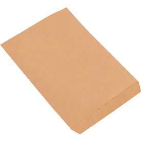 Global Industrial™ Flat Merchandise Bags #8 8-1/2""W x 11""H Kraft 2000/Pack