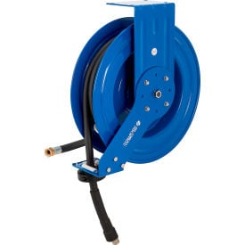 Global Industrial™ Spring Retractable Fuel Delivery Hose Reel w/ 3/4"" x 25'L Hose 250 PSI