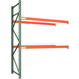 Global Industrial™ Bolted Teardrop Pallet Rack Add-On 96""W x 48""D x 120""H 7160 lbs Shelf Cap