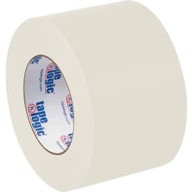 Tape Logic® #5400 Flatback Tape 3"" x 60 Yds. 8 Mil Natural White