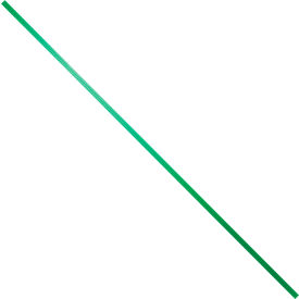 Global Industrial™ Plastic Twist Ties 8""L x 5/32""W Metallic Green 2000/Pack