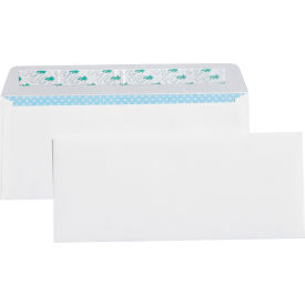Global Industrial #10 Plain Self-Seal Envelopes w/ Security Tint 4-1/8""W x 9-1/2""L White 2500/Pk