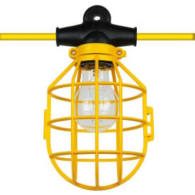 Sunlite® Commercial Grade Cage String Light without Bulbs 14 SJTW 50'L Cord