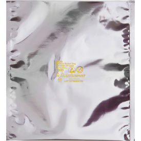 Global Industrial™ Moisture Barrier Bags 14""W x 30""L 3.6 Mil Silver 100/Pack