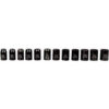 Impact Socket 1/2"" Drive 18mm 6 Point Short