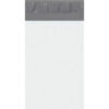 Global Industrial™ Poly Mailers with Tear Strip 6""W x 9""L 2.5 Mil White 100/Pack