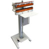 Sealer Sales® W-Series 8"" Direct Heat Foot Sealer Standing Operation 15mm Serrated Seal Width