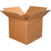 Global Industrial Heavy Duty Double Wall Corrugated Boxes 14""L x 14""W x 14""H Kraft 15/Pack