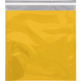 Global Industrial™ Peel & Seal Metallic Glamour Mailers 10-3/4""W x 13""L Gold 250/Pack