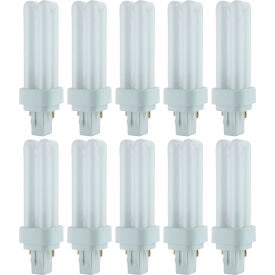 Sunlite® 2-Pin Compact Fluorescent Light Bulb GX23-2 Base 3500K 13W Neutral White Pk of 10