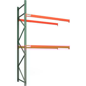 Global Industrial™ Bolted Teardrop Pallet Rack Add-On 96""W x 42""D x 144""H 3230 lbs Shelf Cap