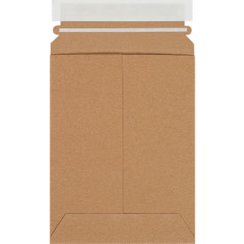 Stayflats Plus® Peel & Seal Mailers 6""W x 8""L Kraft 100/Pack
