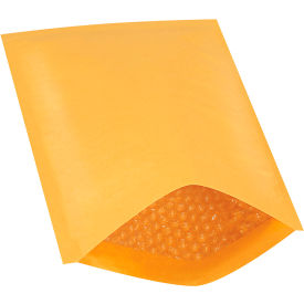 Global Industrial™ Heat Seal Bubble Mailers #2 8-1/2""W x 12""L Kraft 25/Pack