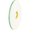 3M™ 4004 Double Sided Foam Tape 1/2"" x 18 Yds. 250 Mil Natural