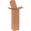 Global Industrial Reverse Tuck Folding Cartons 1-3/4""L x 1-3/4""W x 6""H Kraft 500/Pack