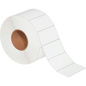 Global Industrial™ Thermal Transfer Labels 4""W x 2""L 3"" Core White 4/Pack