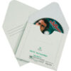 Global Industrial Paperboard CD Mailers 5-1/8""L x 5""W White 100/Pack