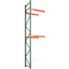 Global Industrial™ Bolted Teardrop Pallet Rack Add-On 48""W x 42""D x 192""H 6590 lbs Shelf Cap