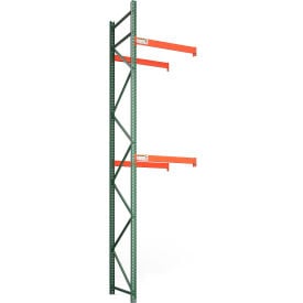 Global Industrial™ Bolted Teardrop Pallet Rack Add-On 48""W x 42""D x 192""H 6590 lbs Shelf Cap