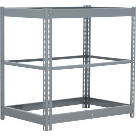 Global Industrial 3 Shelf Standard Duty Boltless Shelving Starter 36""W x 18""D x 36""H No Deck