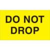 Tape Logic® Labels with ""Do Not Drop"" Print 5""L x 3""W Fluorescent Yellow Roll of 500