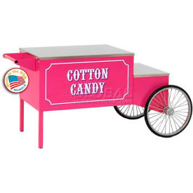 Paragon 3060010 Cotton Candy Spoke Machine Wheel Cart 56""W x 41-1/2""D x 26""H