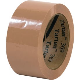 Tartan™ 369 Carton Sealing Tape 2"" x 110 Yds. 1.6 Mil Tan