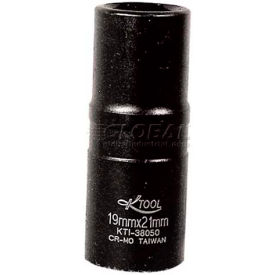 Impact Socket 1/2"" Drive 19mm & 21mm 6 Point Flip Socket