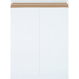 Stayflats Plus® Peel & Seal Mailers 17""W x 21""L White 100/Pack