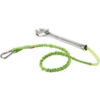 Ergodyne® Squids® Stainless Steel Single Carabiner 15 lbs. Extended Lime 19017