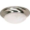 Nuvo 60/283 1 Light-Ceiling-Flush Mount W/Alabaster Glass Brushed Nickel 11.5""W X 4.5""H