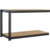 Global Industrial 2 Shelf Extra Heavy Duty Boltless Shelving Add On 72""W x 30""D x 36""H Wood Deck
