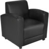 Regency Nova Lounge Chair Vinyl Seat Black