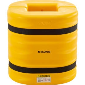 Global Industrial™ Column Protector 10"" Opening 24"" High Yellow